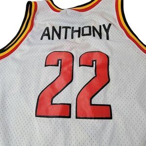 Vintage Carmelo Anthony #22 Oak Hill High School Stitched Jersey Size XL